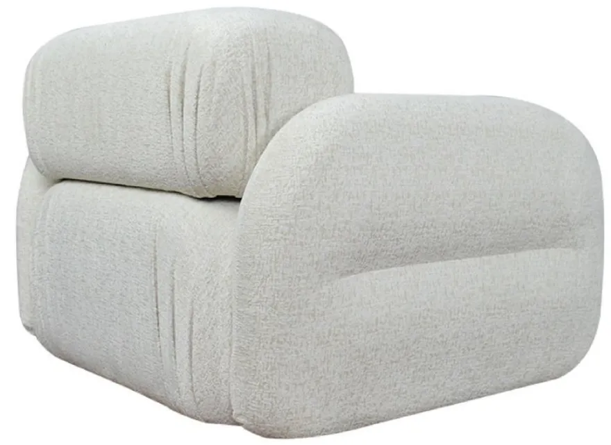 Casa Padrino Luxus Wohnzimmer & Hotel Sessel Weiß 110 x 95 x H. 73 cm - Luxus Möbel