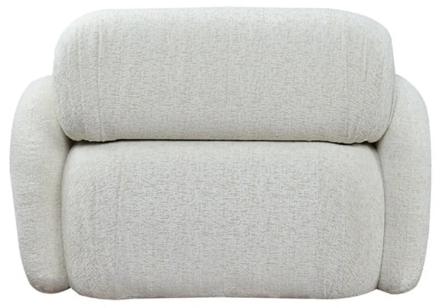 Casa Padrino Luxus Wohnzimmer & Hotel Sessel Weiß 110 x 95 x H. 73 cm - Luxus Möbel