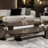 Casa Padrino Luxus Wohnzimmer Beistelltisch Bronze H. 55 cm - Hotel Tisch - Wohnzimmer Möbel - Hotel Möbel - Luxus Qualität
