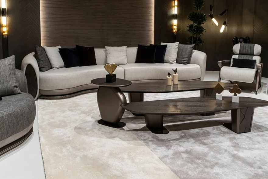 Casa Padrino Luxus Wohnzimmer Beistelltisch Bronze H. 55 cm - Hotel Tisch - Wohnzimmer Möbel - Hotel Möbel - Luxus Qualität