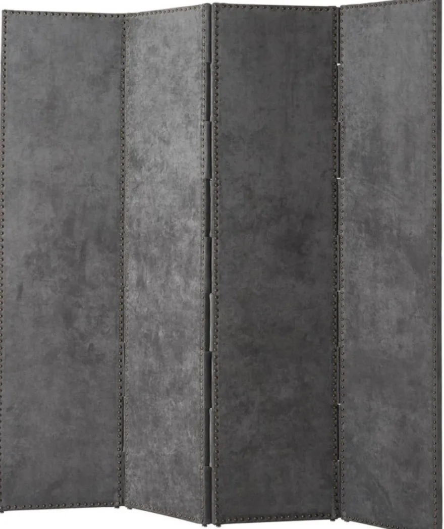 Casa Padrino Luxus Wohnzimmer Raumteiler Hellgrau 180 x H. 180 cm - Limited Edition