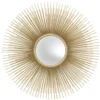 Casa Padrino Luxus Wohnzimmer Spiegel Gold - Designer Wandspiegel