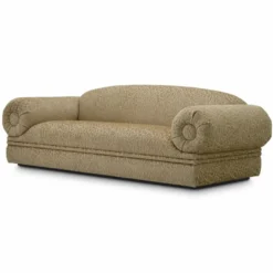 Casa Padrino Luxus Wohnzimmer Sofa Beige 234 cm - Wohnzimmer & Hotel Möbel