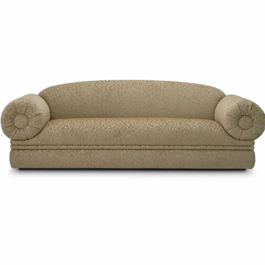Casa Padrino Luxus Wohnzimmer Sofa Beige 234 cm - Wohnzimmer & Hotel Möbel