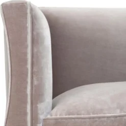 Casa Padrino Luxus Wohnzimmer Samt Sessel Grau 100 x 79 x H. 75 cm - Wohnzimmermöbel