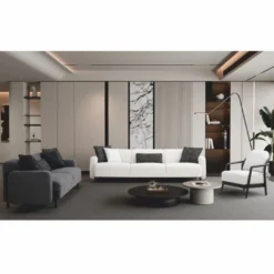 Casa Padrino Luxus Wohnzimmer & Hotel Sessel Weiß / Schwarz - Luxus Interior