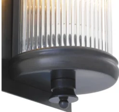 Casa Padrino Luxus Wohnzimmer Wandlampe Bronze 13 x 11 x H. 29 cm - Hotel Möbel