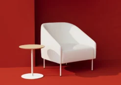 Casa Padrino Luxus Wohnzimmer Sessel Weiß H. 79 cm - Hotel Lobby Sessel