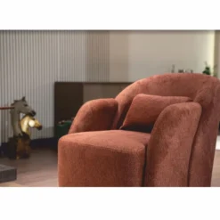 Casa Padrino Luxus Wohnzimmer & Hotel Sessel Braun / Naturfarben 80 x 90 x H. 85 cm - Luxus Möbel