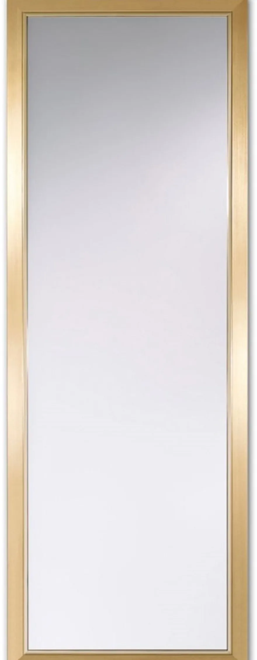 Casa Padrino Luxus Wohnzimmer Spiegel / Wandspiegel Gold 49 x H. 139 cm - Deko Accessoires