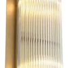 Casa Padrino Luxus Wohnzimmer Wandlampe Messing 13 x 11 x H. 43 cm - Hotel Möbel
