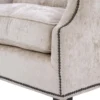 Casa Padrino Luxus Wohnzimmer Sessel Creme / Schwarz 79 x 98 x H. 90 cm - Limited Edition