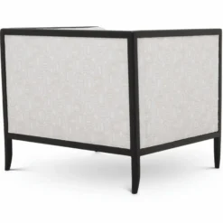 Casa Padrino Luxus Wohnzimmer & Hotel Sessel Creme / Schwarz 78 cm - Luxus Möbel