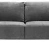 Casa Padrino Luxus Wohnzimmer Sofa in Grau - Edles Design 223 x 93 x H. 80 cm