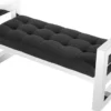 Casa Padrino Luxus Wohnzimmer Sitzbank 128 x 48 x H. 58,5 cm - Luxus Hotel Kollektion