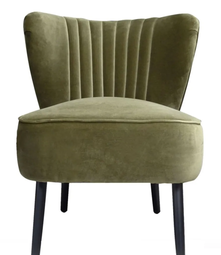 Casa Padrino Luxus Wohnzimmer Sessel Grün 61 x 70 x H. 73 cm - Designer Möbel