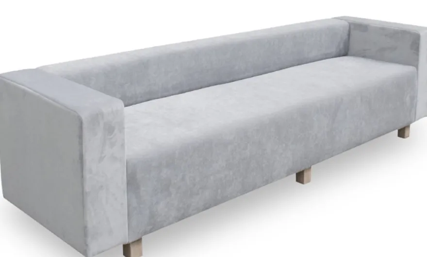 Casa Padrino Luxus Wohnzimmer Samt Sofa 260 x 75 x H. 70 cm - Verschiedene Farben - Wohnzimmermöbel