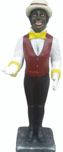 Casa Padrino Luxus XXL Deko Figur Buttler H. 95 cm