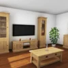 Casa Padrino Möbel Set im Landhausstil, 160 x 56 x 46 cm