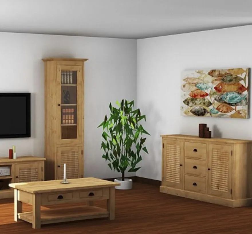 Casa Padrino Möbel Set im Landhausstil, 160 x 56 x 46 cm
