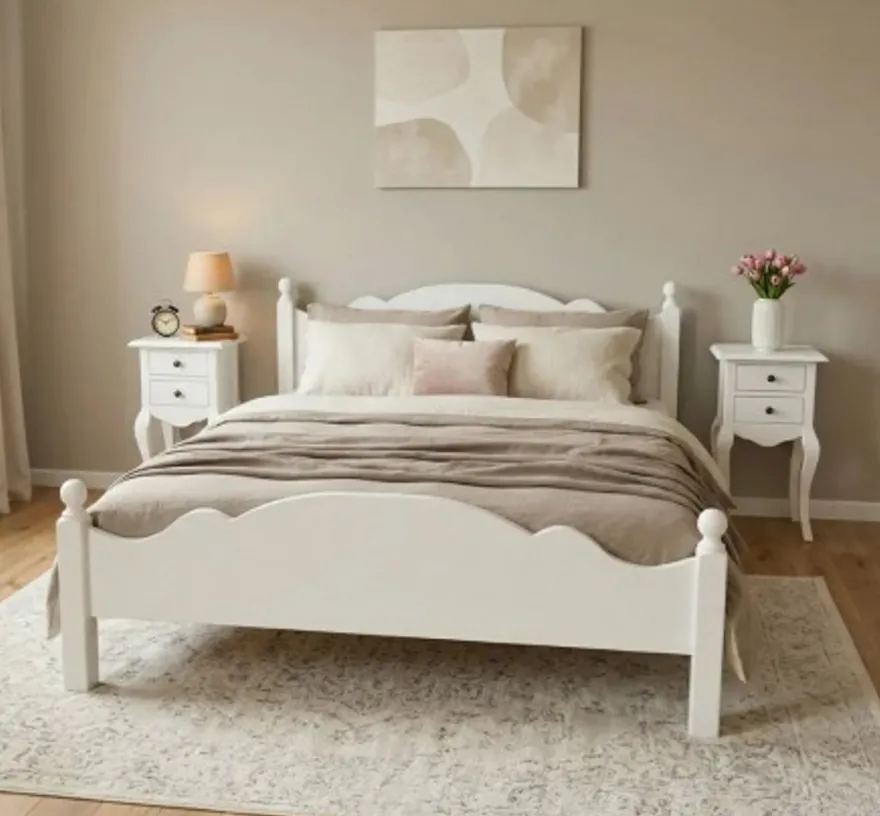 Casa Padrino Möbel Set im Landhausstil, 160 x 200 x 97 cm