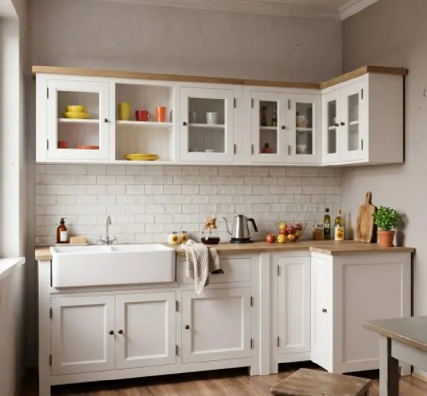 Casa Padrino Möbel Set im Landhausstil, 155 x 65 x 90 cm