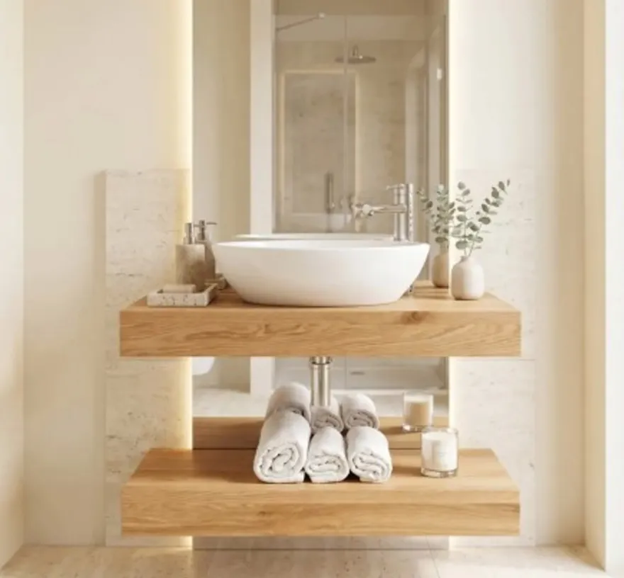 Casa Padrino Möbel Set im Landhausstil, 80 x 50 x 10 cm