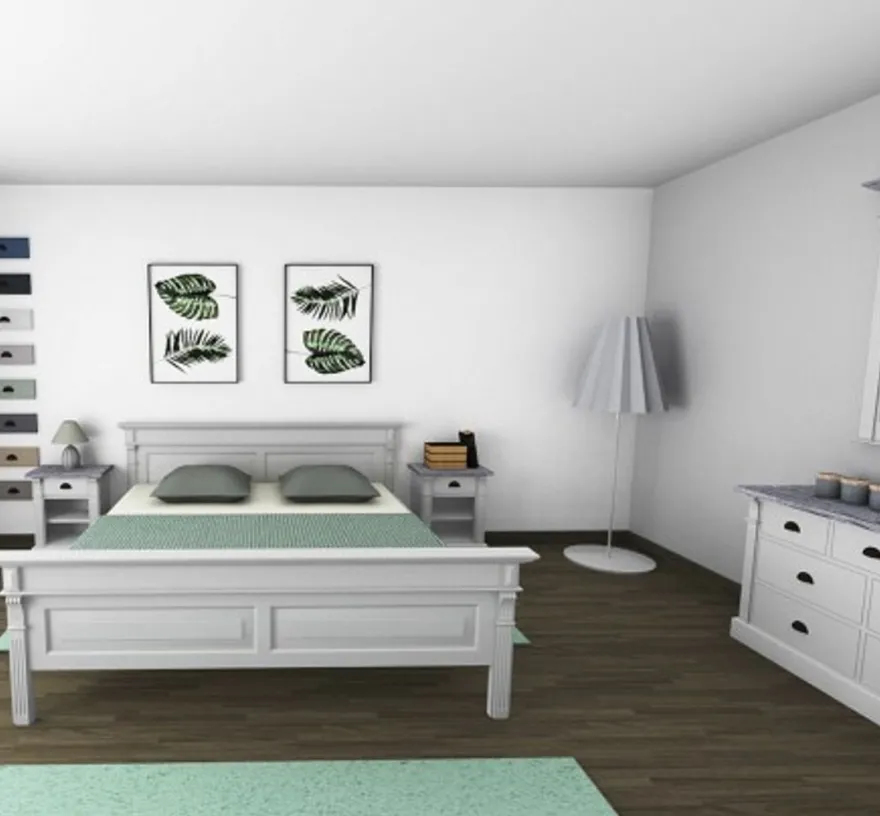 Casa Padrino Möbel Set im Landhausstil, 122 x 75 x 41 cm