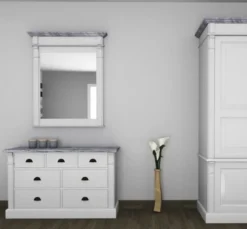 Casa Padrino Möbel Set im Landhausstil, 122 x 75 x 41 cm