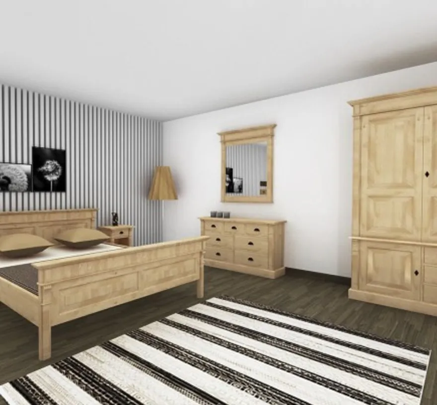 Casa Padrino Möbel Set im Landhausstil, 122 x 75 x 41 cm