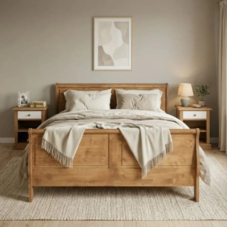 Casa Padrino Möbel Set im Landhausstil, 160 x 200 x 21 cm