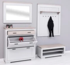 Casa Padrino Möbel Set im Landhausstil, 100 x 35 x 70 cm