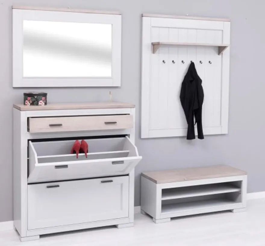 Casa Padrino Möbel Set im Landhausstil, 100 x 35 x 70 cm
