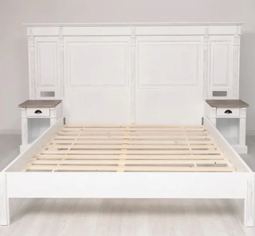 Casa Padrino Nachttisch im Landhausstil, 280 x 13 x 40 cm