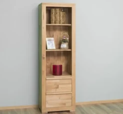 Casa Padrino Regal im Landhausstil mit 2 Schubladen, 60 x 40 x 190 cm