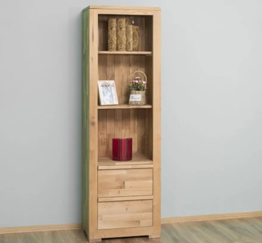 Casa Padrino Regal im Landhausstil mit 2 Schubladen, 60 x 40 x 190 cm