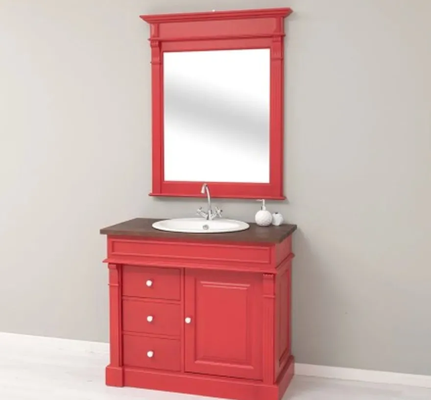 Casa Padrino Schrank im Landhausstil, 103 x 51 x 91 cm