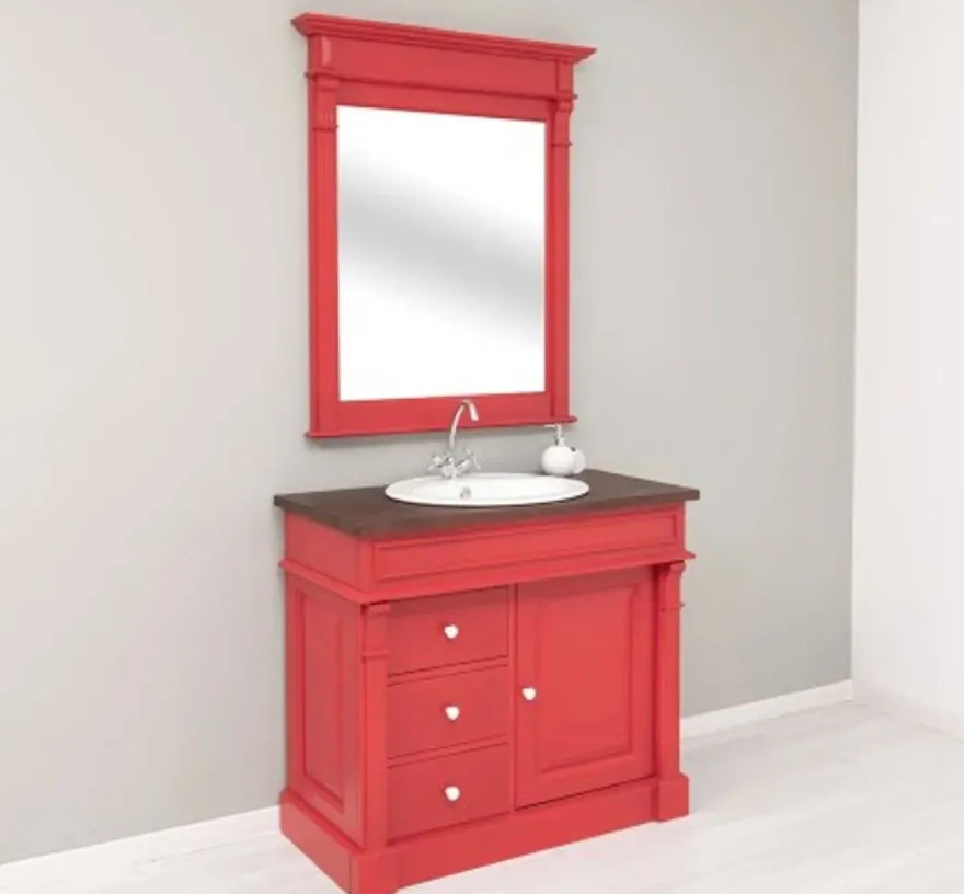 Casa Padrino Schrank im Landhausstil, 103 x 51 x 91 cm