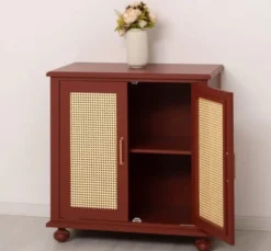 Casa Padrino Schrank im Landhausstil mit 2 Türen, 90 x 47 x 90 cm