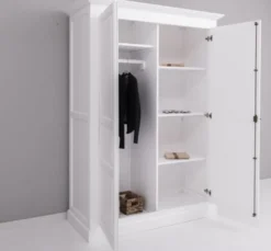 Casa Padrino Schrank im Landhausstil mit 2 Türen, 149 x 67 x 210 cm