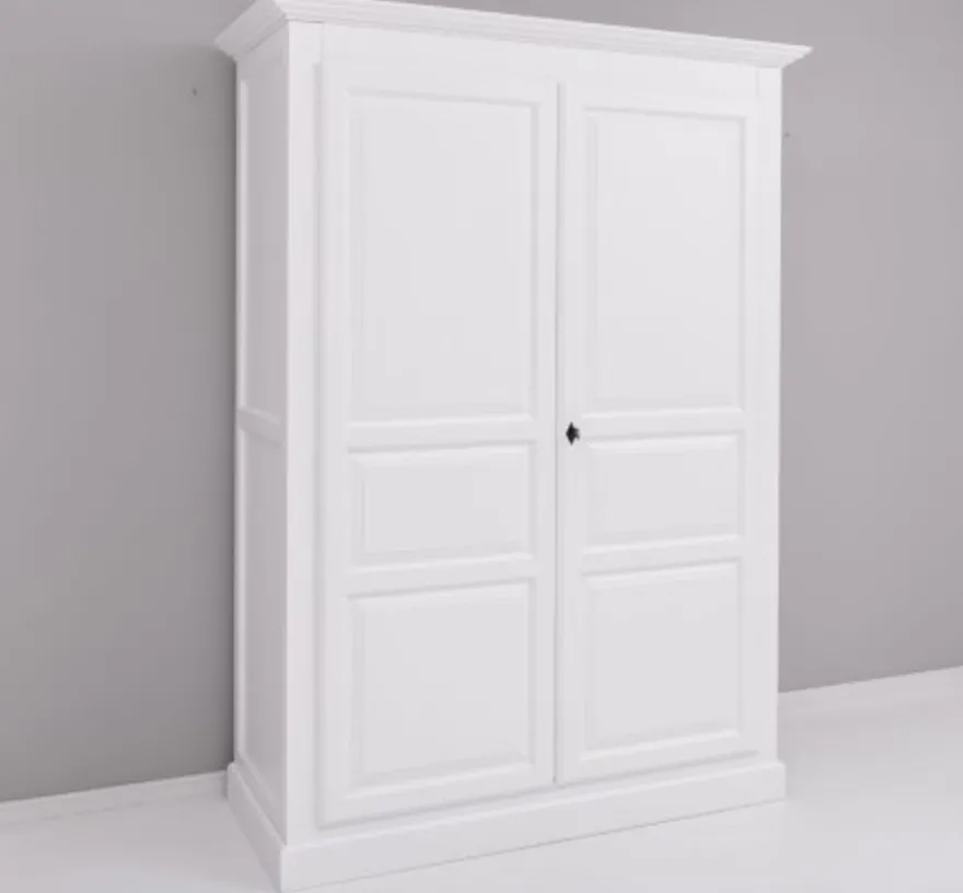 Casa Padrino Schrank im Landhausstil mit 2 Türen, 149 x 67 x 210 cm