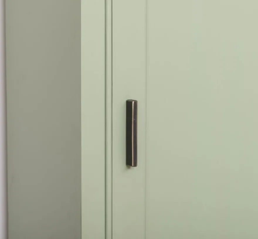 Casa Padrino Schrank im Landhausstil mit 2 Türen, 70 x 35 x 197 cm