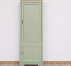 Casa Padrino Schrank im Landhausstil mit 2 Türen, 70 x 35 x 197 cm
