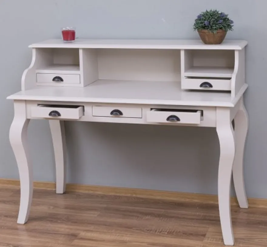 Casa Padrino Schreibtisch im Landhausstil, 130 x 60 x 103 cm