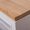 Casa Padrino Schuhschrank im Landhausstil mit Eichenholzplatte, 100 x 35 x 40 cm