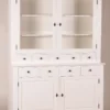 Casa Padrino Shabby Chic Buffetschrank im Landhaus Stil Weiß 155 x 46 x 208 cm