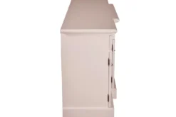 Casa Padrino Shabby Chic Landhaus Stil Kommode Weiß B 217 cm - H 90 cm Möbel Diele Esszimmer Schrank