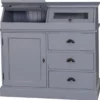 Casa Padrino Sideboard im Landhausstil mit 1 Tür und 3 Schubladen, 107 x 50 x 100 cm