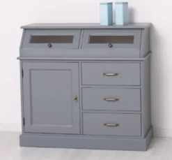 Casa Padrino Sideboard im Landhausstil mit 1 Tür und 3 Schubladen, 107 x 50 x 100 cm