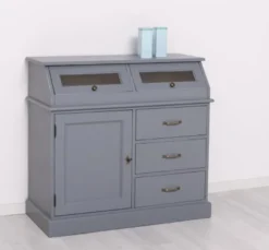 Casa Padrino Sideboard im Landhausstil mit 1 Tür und 3 Schubladen, 107 x 50 x 100 cm